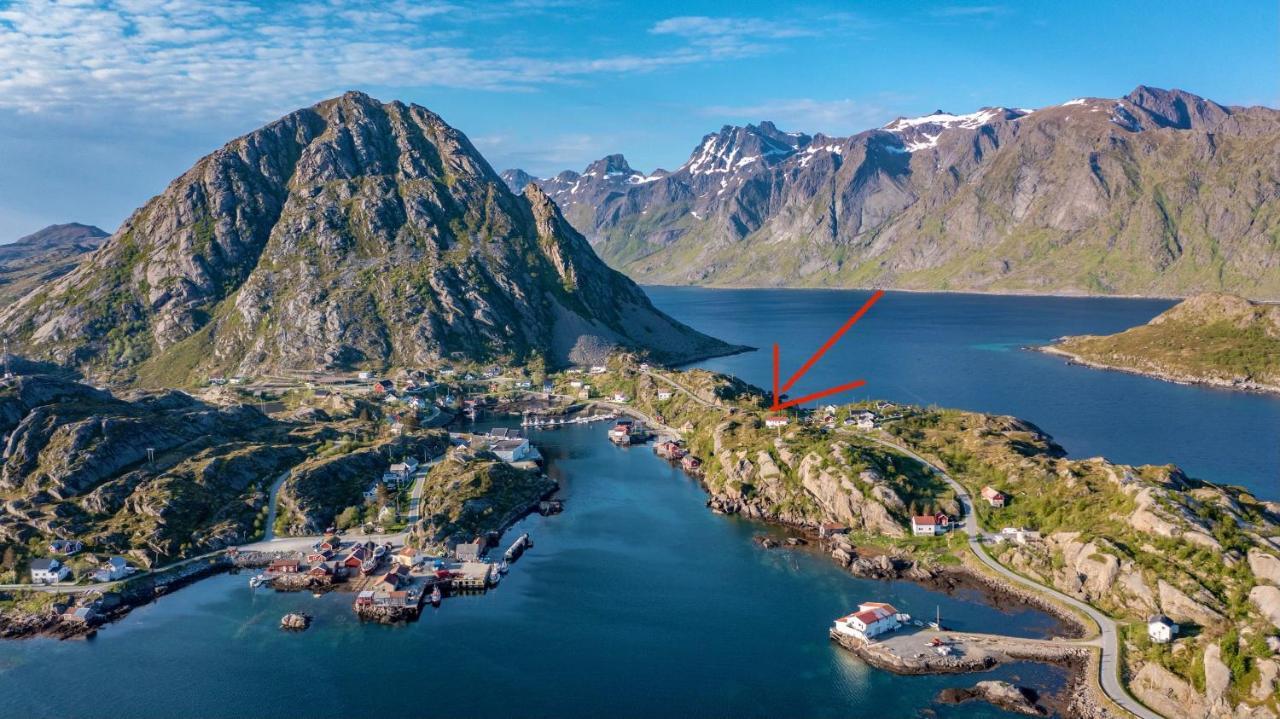 Vila Sundet Lofoten Holiday House Sund  Exteriér fotografie