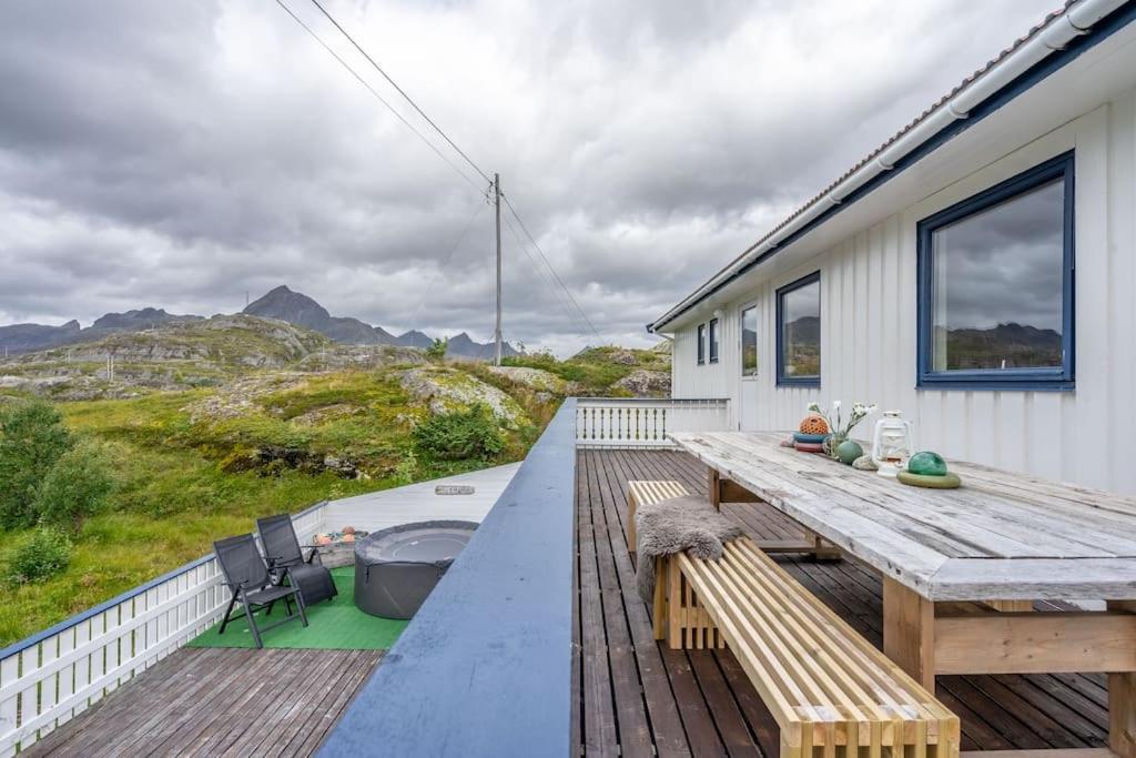 Vila Sundet Lofoten Holiday House Sund  Exteriér fotografie