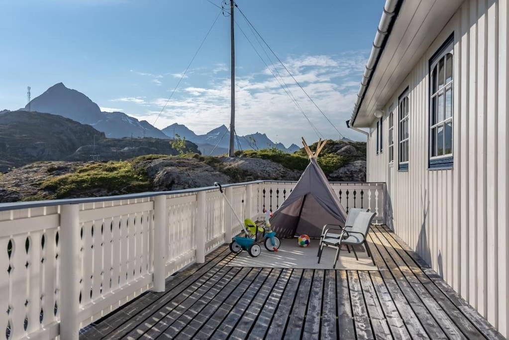 Vila Sundet Lofoten Holiday House Sund  Exteriér fotografie