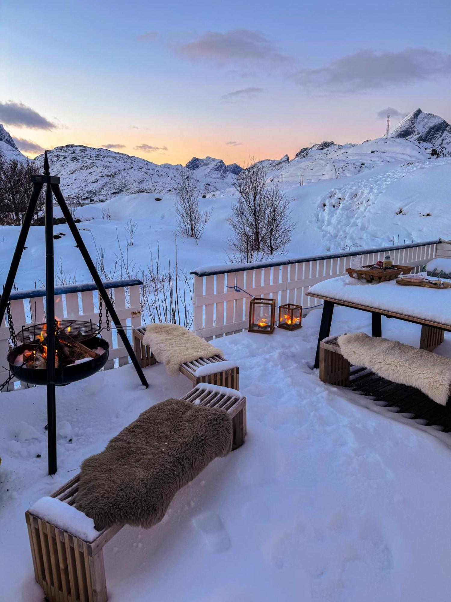 Vila Sundet Lofoten Holiday House Sund  Exteriér fotografie